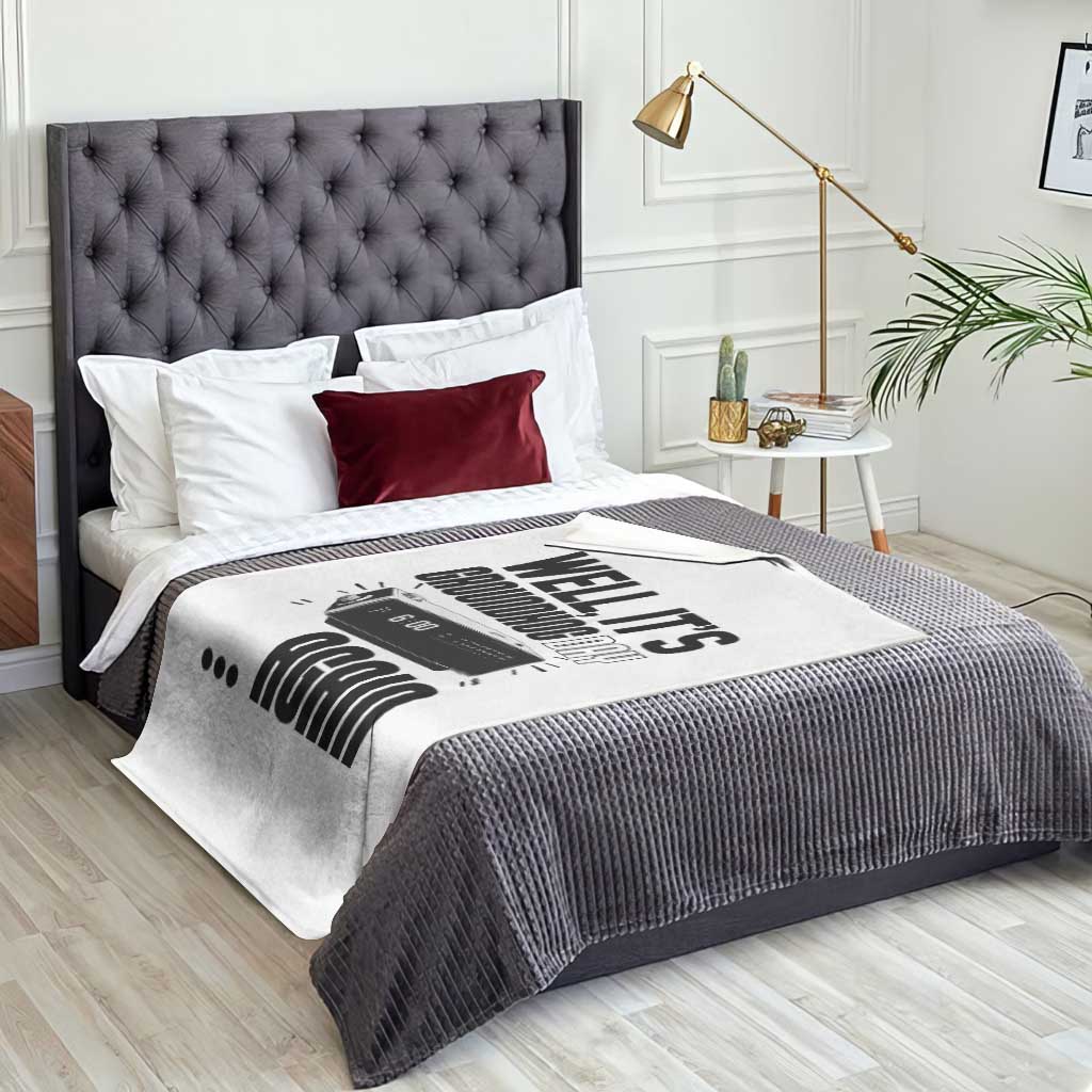 Well Its Groundhog Day Again Throw Blanket Funny Woodchuck Groundhog TS11 Print Your Wear