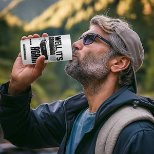 Well Its Groundhog Day Again 4 in 1 Can Cooler Tumbler Funny Woodchuck Groundhog TS11 Print Your Wear