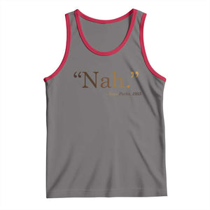 Rosa Parks Quote Tank Top Nah 1955 Melanin Black Movement Protest TS11 Deep Heather Red Print Your Wear