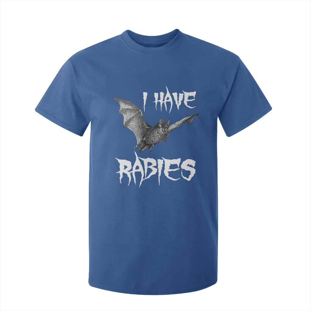 I Have Rabies Bat T Shirt For Kid Funny Meme Quotes TS11 Royal Blue Print Your Wear