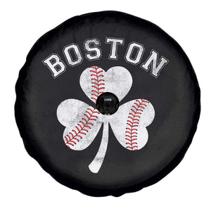 Funny Boston St Patricks Day Baseball Shamrock Spare Tire Cover TS11 Print Your Wear