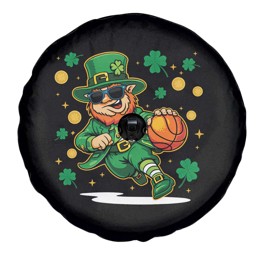 Leprechaun Basketball St Patricks Day Sport Lover Spare Tire Cover TS11 Print Your Wear