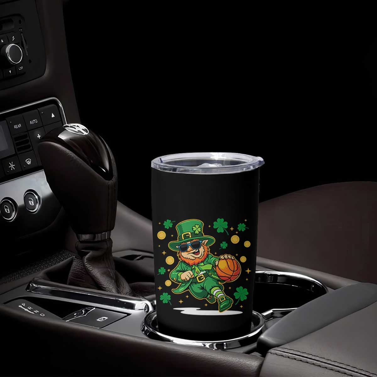 Leprechaun Basketball St Patricks Day Sport Lover Tumbler Cup TS11 Print Your Wear