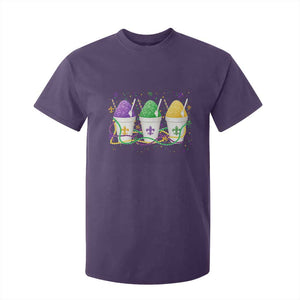 Funny Mardi Gras Snowballs Fat Tuesday Carnival Beads T Shirt For Kid TS11 Purple Print Your Wear