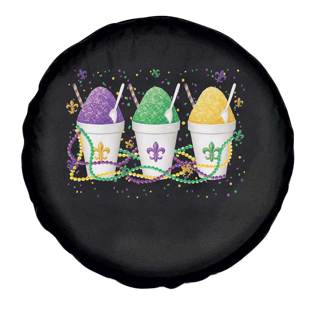 Funny Mardi Gras Snowballs Fat Tuesday Carnival Beads Spare Tire Cover TS11 Print Your Wear