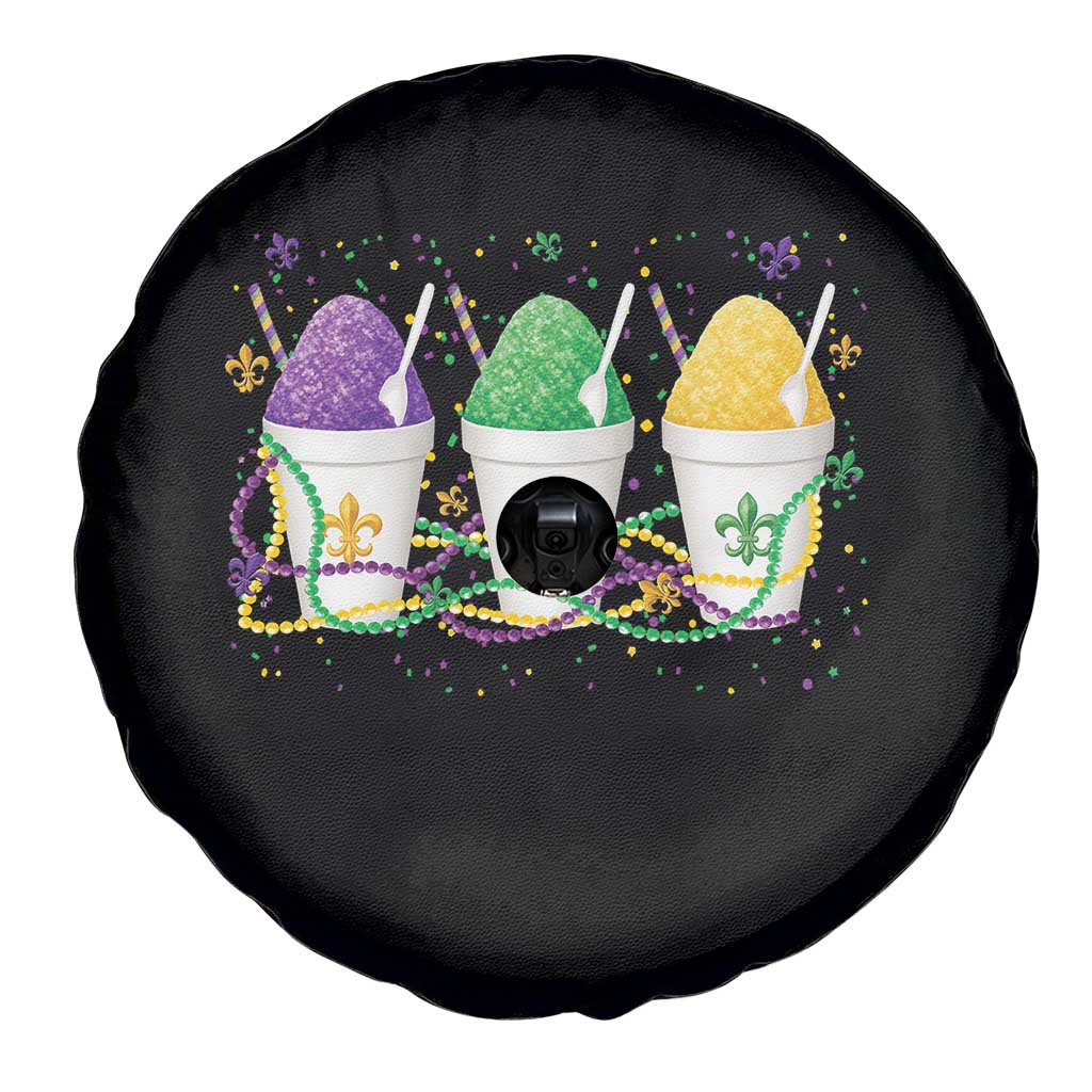 Funny Mardi Gras Snowballs Fat Tuesday Carnival Beads Spare Tire Cover TS11 Print Your Wear