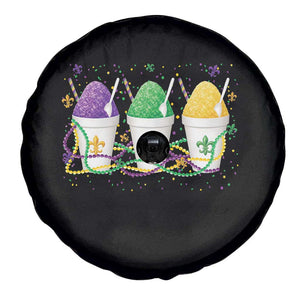 Funny Mardi Gras Snowballs Fat Tuesday Carnival Beads Spare Tire Cover TS11 Print Your Wear