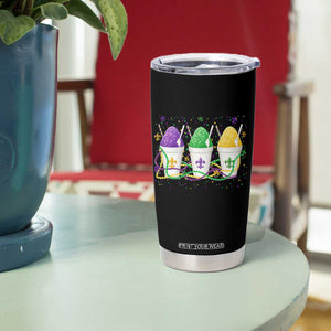 Funny Mardi Gras Snowballs Fat Tuesday Carnival Beads Tumbler Cup TS11 Print Your Wear