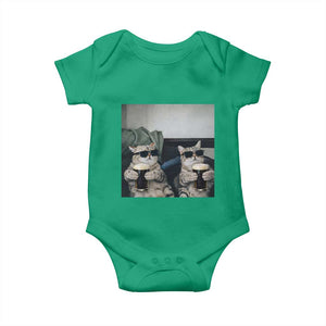 Funny Cat Drinking Irish Stout Beer Baby Onesie Black Beer and Cat Lovers TS11 Irish Green Print Your Wear