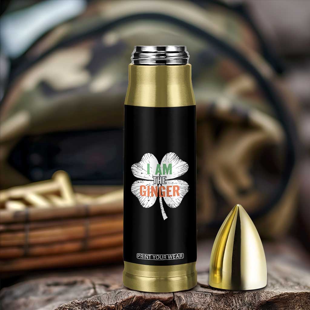 Funny St Patricks Day I Am The Ginger Bullet Tumbler Irish Redhead Shamrock TS11 Print Your Wear