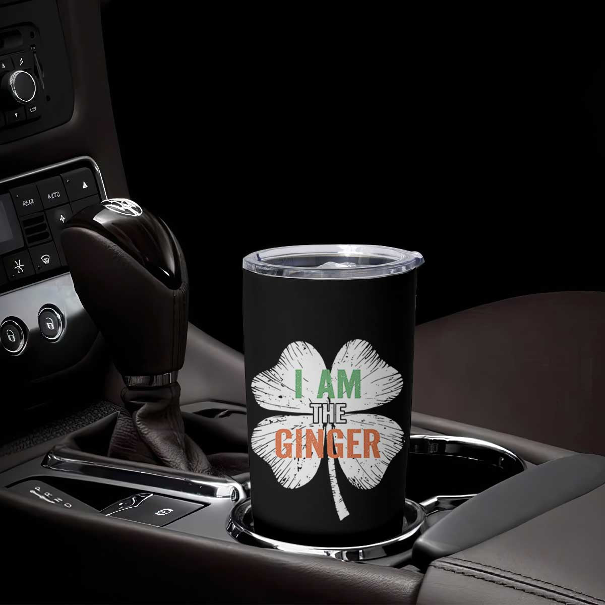 Funny St Patricks Day I Am The Ginger Tumbler Cup Irish Redhead Shamrock TS11 Print Your Wear