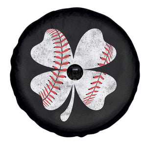 Funny Baseball St Patricks Day Vintage Clover Spare Tire Cover TS11 Print Your Wear