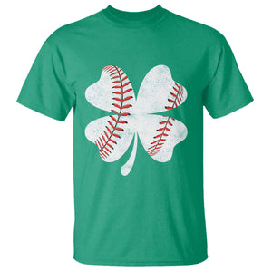 Funny Baseball St Patricks Day Vintage Clover T Shirt TS11 Irish Green Print Your Wear