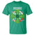 Irishki Half Irish Half Polish T Shirt Celtic Cross St Patricks TS11 Irish Green Print Your Wear