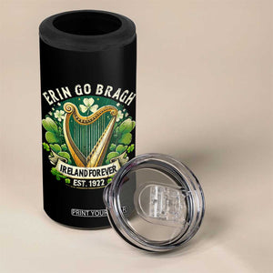 Irish Pride 4 in 1 Can Cooler Tumbler Ireland Forever Erin Go Bragh Est 1922 Harp Shamrock TS11 Print Your Wear