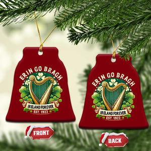 Irish Pride Ceramic Ornament Ireland Forever Erin Go Bragh Est 1922 Harp Shamrock TS11 Print Your Wear