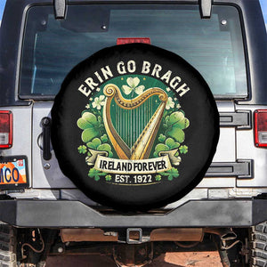 Irish Pride Spare Tire Cover Ireland Forever Erin Go Bragh Est 1922 Harp Shamrock TS11 No hole Black Print Your Wear