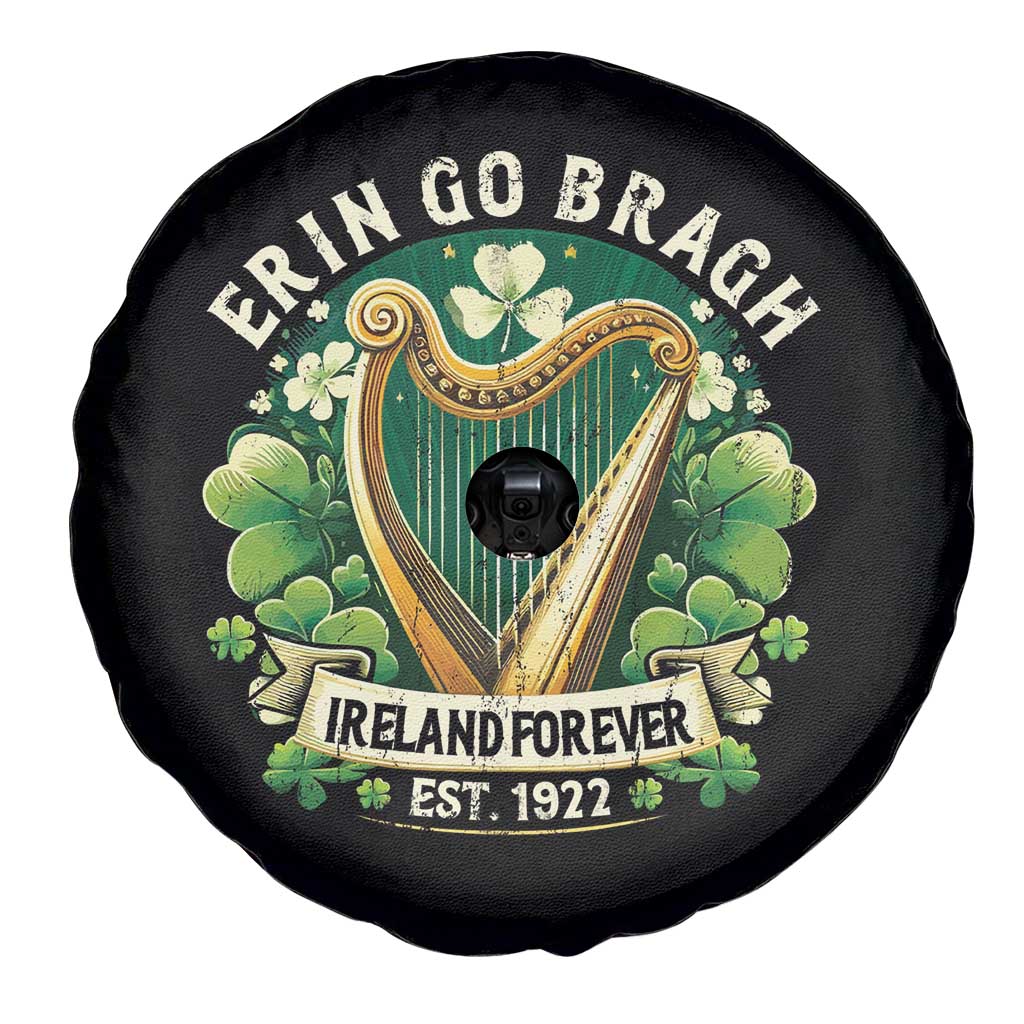 Irish Pride Spare Tire Cover Ireland Forever Erin Go Bragh Est 1922 Harp Shamrock TS11 Print Your Wear
