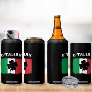 Funny Irish Italian St. Patrick's Day O'Talian 4 in 1 Can Cooler Tumbler TS11 Print Your Wear