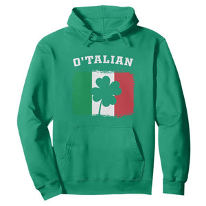 Funny Irish Italian St. Patrick's Day O'Talian Hoodie TS11 Irish Green Print Your Wear