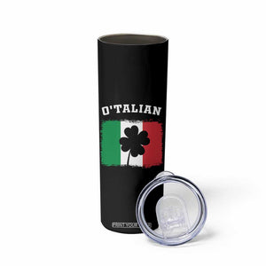 Funny Irish Italian St. Patrick's Day O'Talian Skinny Tumbler TS11 Print Your Wear