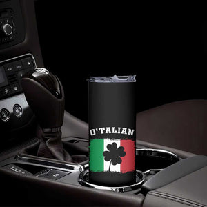 Funny Irish Italian St. Patrick's Day O'Talian Skinny Tumbler TS11 Print Your Wear
