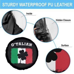 Funny Irish Italian St. Patrick's Day O'Talian Spare Tire Cover TS11 Print Your Wear