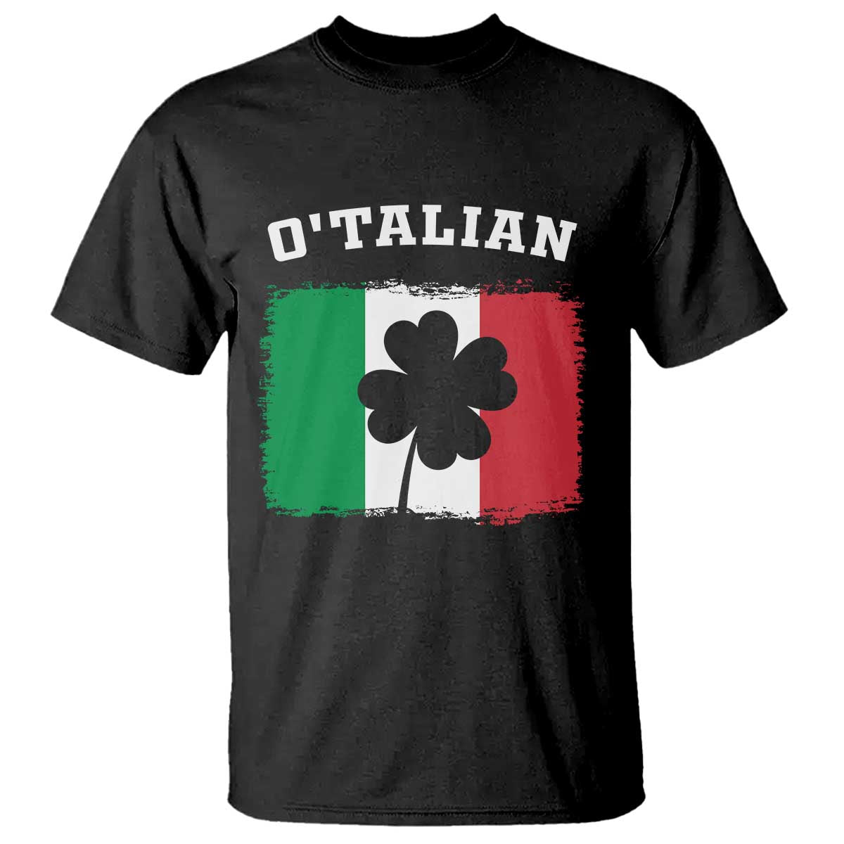 Funny Irish Italian St. Patrick's Day O'Talian T Shirt TS11 Black Print Your Wear