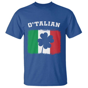 Funny Irish Italian St. Patrick's Day O'Talian T Shirt TS11 Royal Blue Print Your Wear