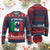 Funny Irish Italian St. Patrick's Day O'Talian Knit Sweatshirt TS11 Burgundy Print Your Wear