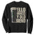Funny St Patrick's Day Black Irish Beer Sweatshirt Hello Darkness My Old Friend Shamrock TS11 Black Print Your Wear