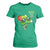 Funny St Patrick's Day Basketball Green Shamrock T Shirt For Women TS11 Irish Green Print Your Wear