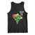 Funny St Patrick's Day Basketball Green Shamrock Tank Top TS11 Black Print Your Wear