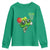 Funny St Patrick's Day Basketball Green Shamrock Youth Sweatshirt TS11 Irish Green Print Your Wear
