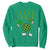Funny St Patrick's Day Pickleball Lucky Shot Sweatshirt TS11 Irish Green Print Your Wear