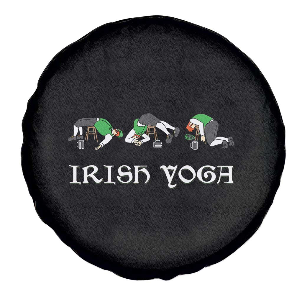 Funny St Patricks Day Beer Drinking Spare Tire Cover Irish Yoga Leprechaun Beer Mug TS11 Print Your Wear