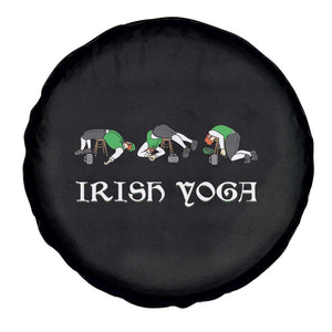 Funny St Patricks Day Beer Drinking Spare Tire Cover Irish Yoga Leprechaun Beer Mug TS11 Print Your Wear