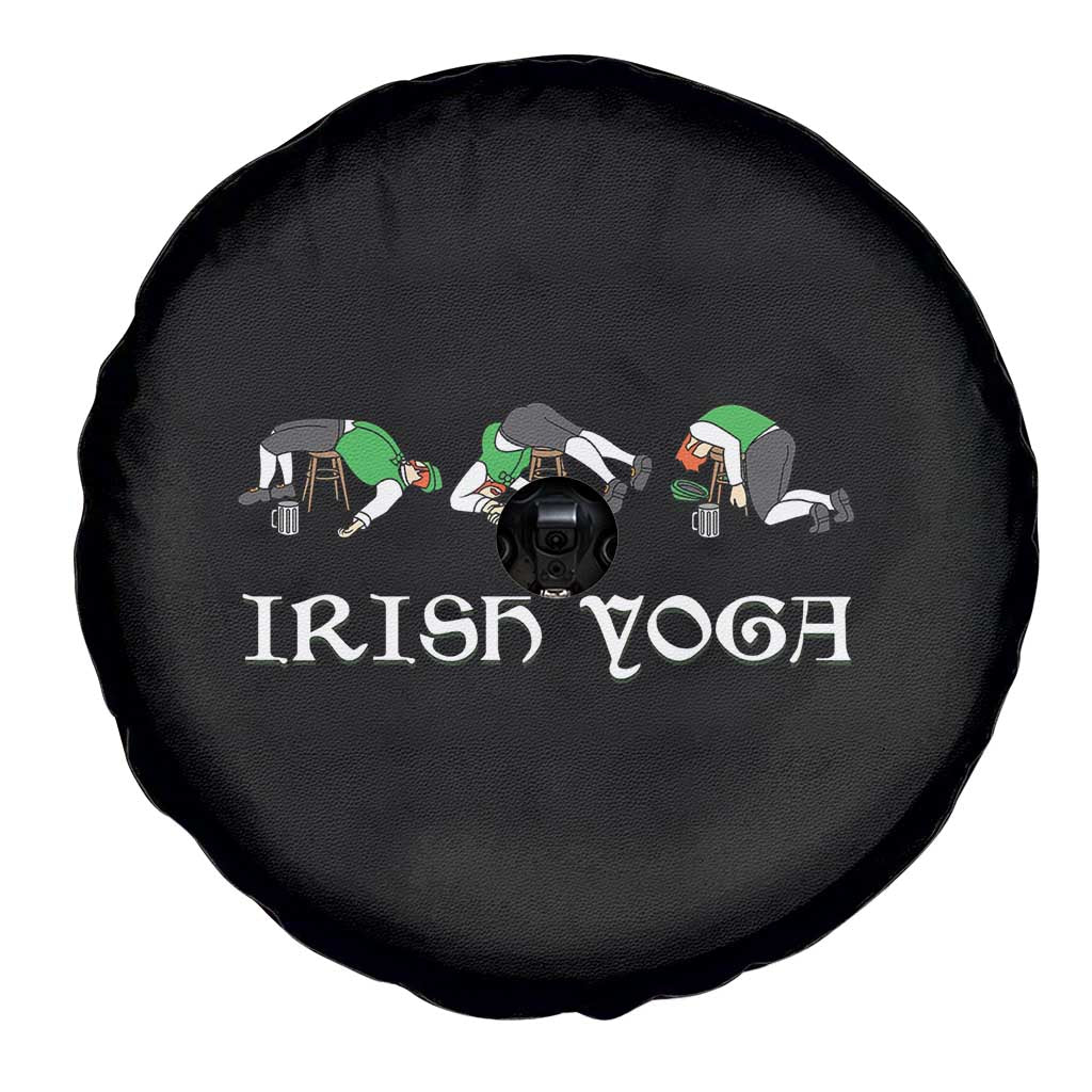 Funny St Patricks Day Beer Drinking Spare Tire Cover Irish Yoga Leprechaun Beer Mug TS11 Print Your Wear