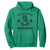 Funny St Patrick's Day Just Here For The Shenanigans Hoodie Frog Shamrock TS11 Irish Green Print Your Wear