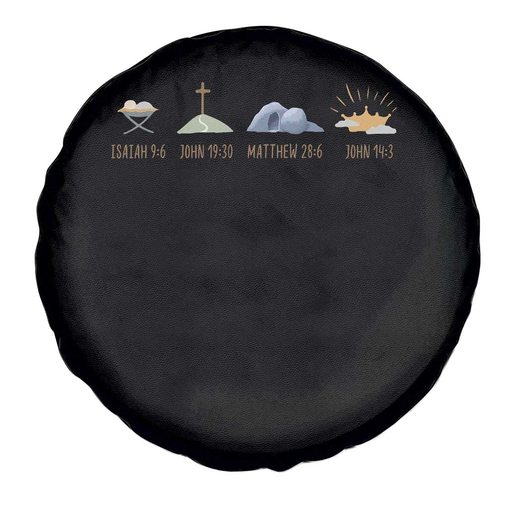 The Life Of Jesus Christ Religious Bible Verse Spare Tire Cover TS11 Print Your Wear