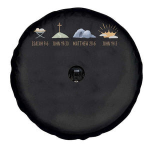The Life Of Jesus Christ Religious Bible Verse Spare Tire Cover TS11 Print Your Wear