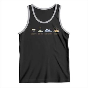 The Life Of Jesus Christ Religious Bible Verse Tank Top TS11 Black Athletic Heather Print Your Wear