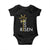 He Is Risen Baby Onesie Christian Easter Day Religious Bible Verse Cross TS11 Black Print Your Wear