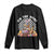 Funny Easter Day Dinosaur Bunny Long Sleeve Shirt On The Hunt Egg Hunting TS11 Black Print Your Wear