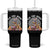 Funny Easter Day Dinosaur Bunny Tumbler With Handle On The Hunt Egg Hunting TS11 One Size: 40 oz Black Print Your Wear