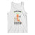Personalized Easter Day Tank Top Custom Text 1st Easter Cute Bunny Carrot TS11 White Print Your Wear