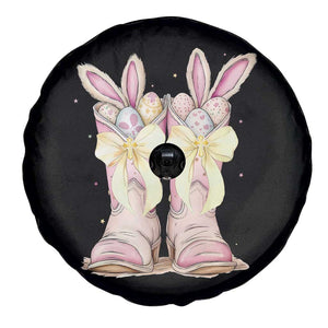 Funny Easter Day Cowgirl Egg Cowboy Boots Spare Tire Cover TS11 Print Your Wear