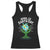 Happy Earth Day April 22 Racerback Tank Top Restore Earth Sea Turtle Tree Peace Sign TS11 Black Print Your Wear