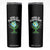 Happy Earth Day April 22 Skinny Tumbler Restore Earth Sea Turtle Tree Peace Sign TS11 Black Print Your Wear