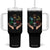 Save Bees Rescue Animals Recycle Plastic Plant Tree Tumbler With Handle Earth Day TS11 One Size: 40 oz Black Print Your Wear